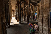 The great Chola temples of Tamil Nadu - The Sri Ranganatha Temple of Srirangam. A subsidiary shrine to the west of the fourth courtyard. 